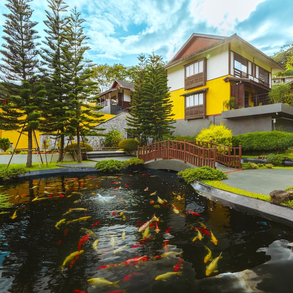 蒙占温泉旅馆 — 外观