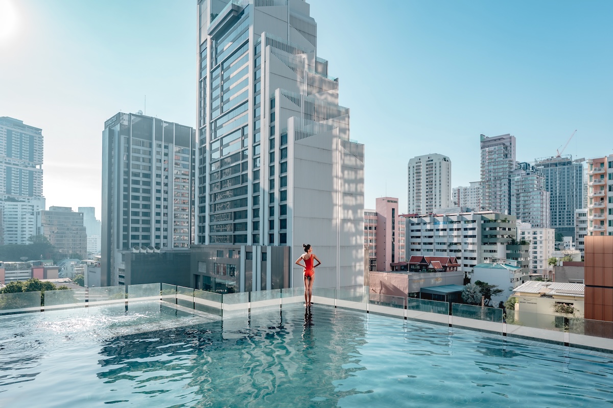 曼谷天空风景酒店 — 外观